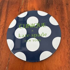 Kate Spade Swivel Compact Mirror - Navy and White polka dot